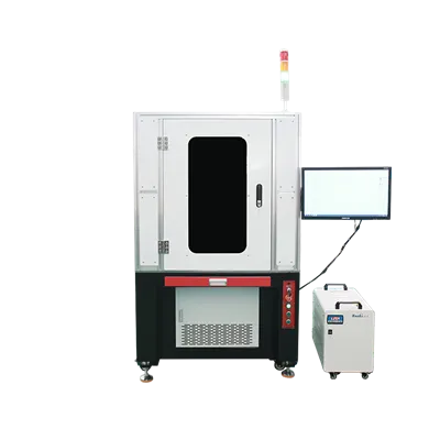25W plně uzavřený UV laserový značkovací stroj